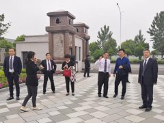 江苏盐城大丰福寿园向导来浙江和记娱乐调研