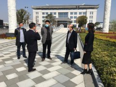 湖州市民政局副局长沈建军来和记娱乐调研生态葬