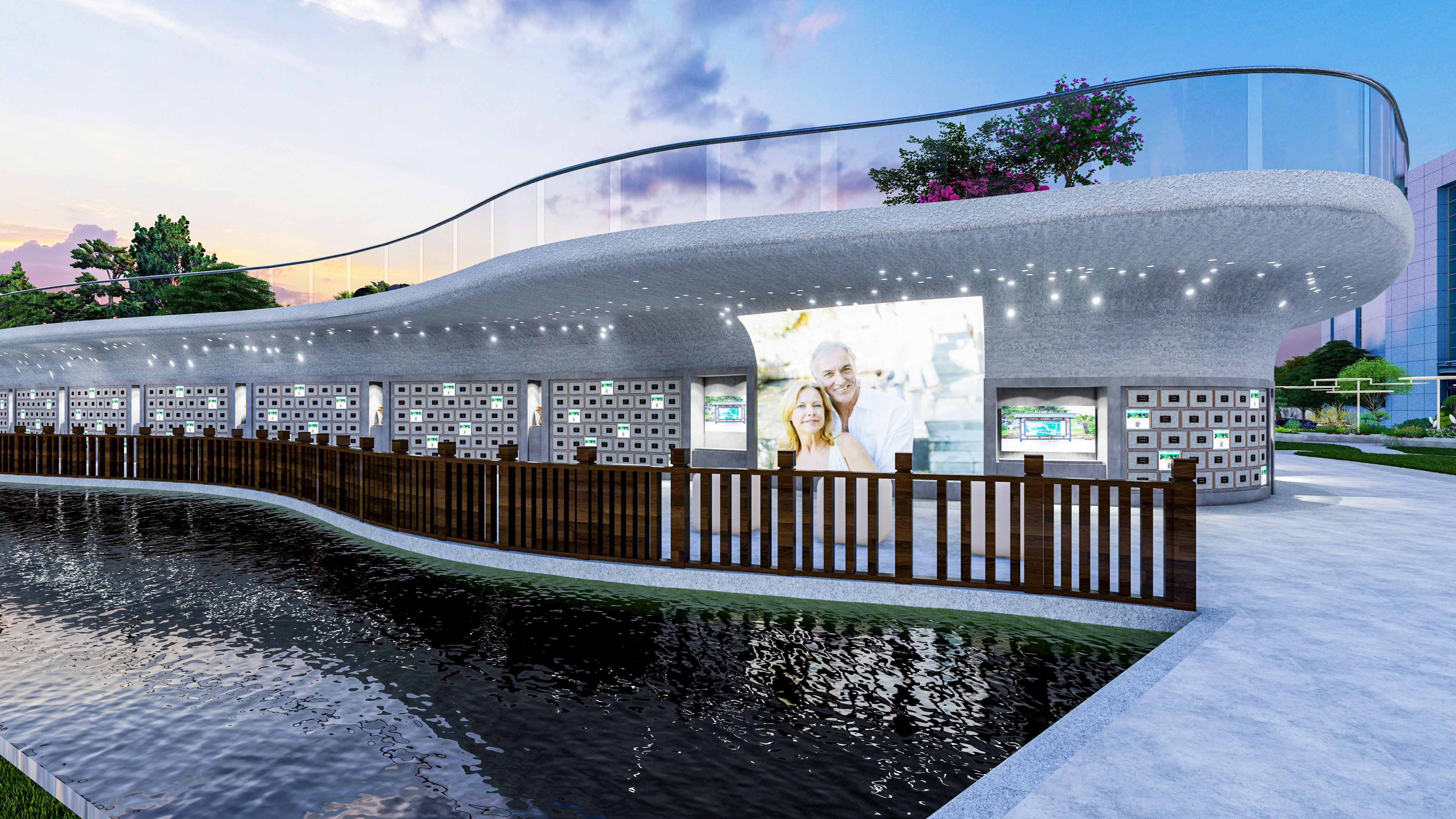 从“埋葬场”到“生命园”：绿色墓园妄想设计的三维重构